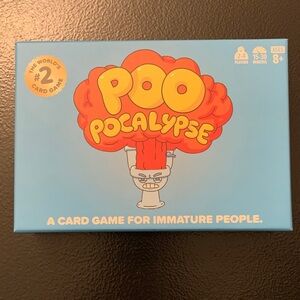 Poo Pocalypse Card Game - Blue